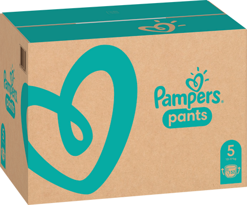 Pampers Windelhosen Pants Größe 5 X, 12-17kg 152 Stk.
