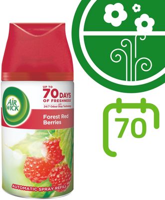Air Wick Nachfüllpackung für automatischen Diffusor Freshmatic Waldfrüchte 250 ml