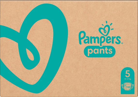 Pampers Windelhosen Pants Größe 5 X, 12-17kg 152 Stk.