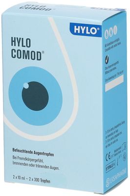 HYLO-COMOD® Augentropfen 2 x 10 ml