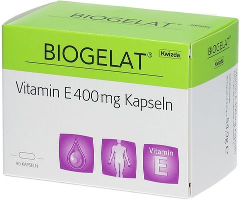 Biogelat Vitamin E 400 mg 90 Stk.