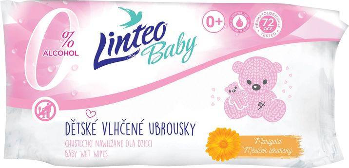 Linteo Baby Feuchttücher Mit Ringelblume 72 Stk.